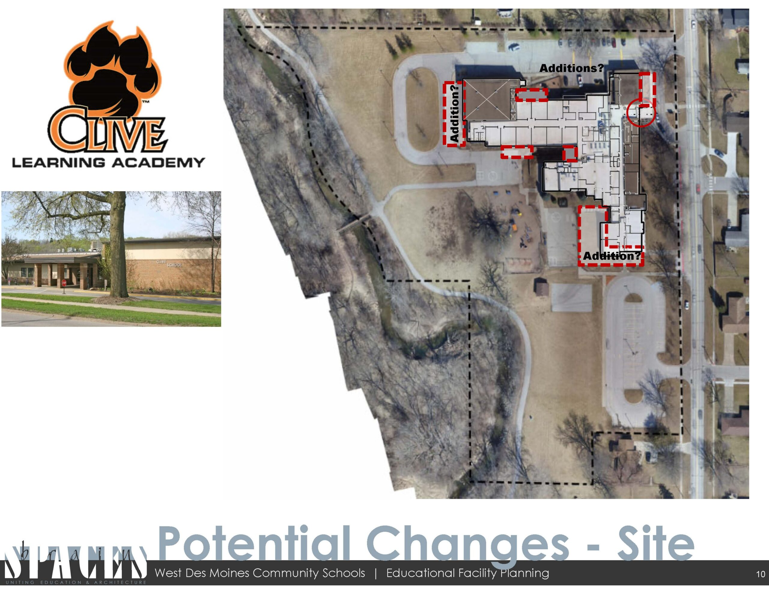Clive Learning Academy potential site changes